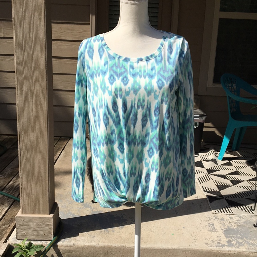 4/$20 NWT rose+olive top